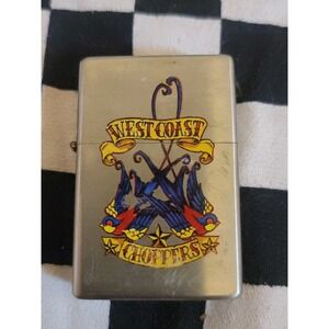 West Coast Choppers 2007 Limited Edition Flip Top Lighter Anchor Logo